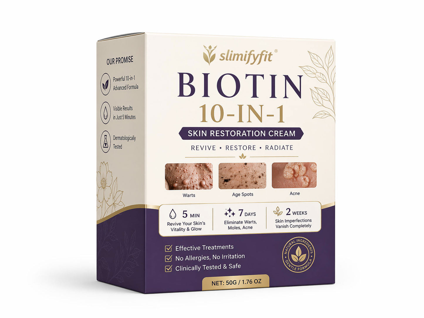 ✨Slimifyfit® Biotin 10-in-1 Skin Restoration Cream 🍀