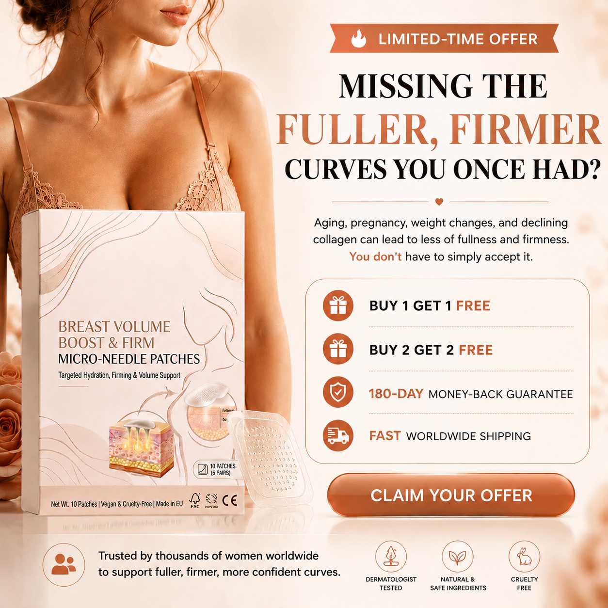 Slimifyfit® Targeted Breast Enhancement Advanced Patch