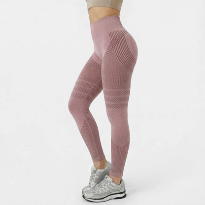 High Waisted And Hip Lifting Yoga Elastic Quick Drying Tight Pants ⭐