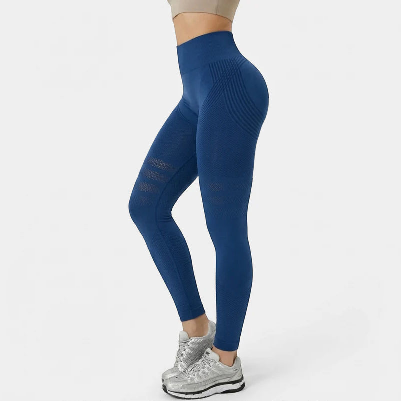 High Waisted And Hip Lifting Yoga Elastic Quick Drying Tight Pants ⭐