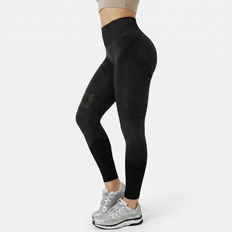 High Waisted And Hip Lifting Yoga Elastic Quick Drying Tight Pants ⭐