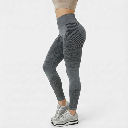 High Waisted And Hip Lifting Yoga Elastic Quick Drying Tight Pants ⭐