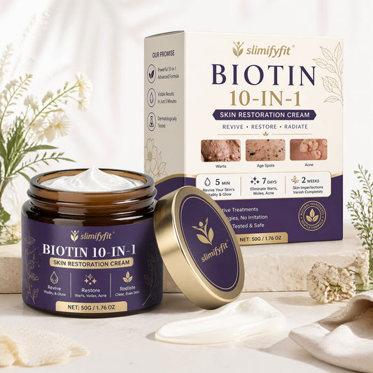 Made and Shipped from USA ✨Slimifyfit® Biotin 10-in-1 Skin Restoration Cream 🍀