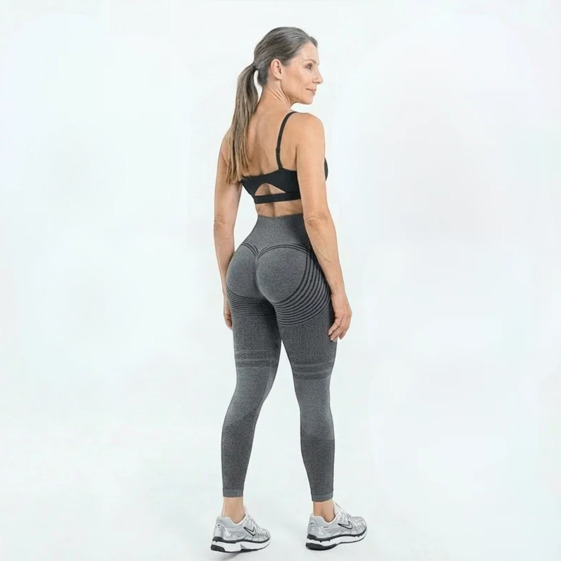High Waisted And Hip Lifting Yoga Elastic Quick Drying Tight Pants ⭐