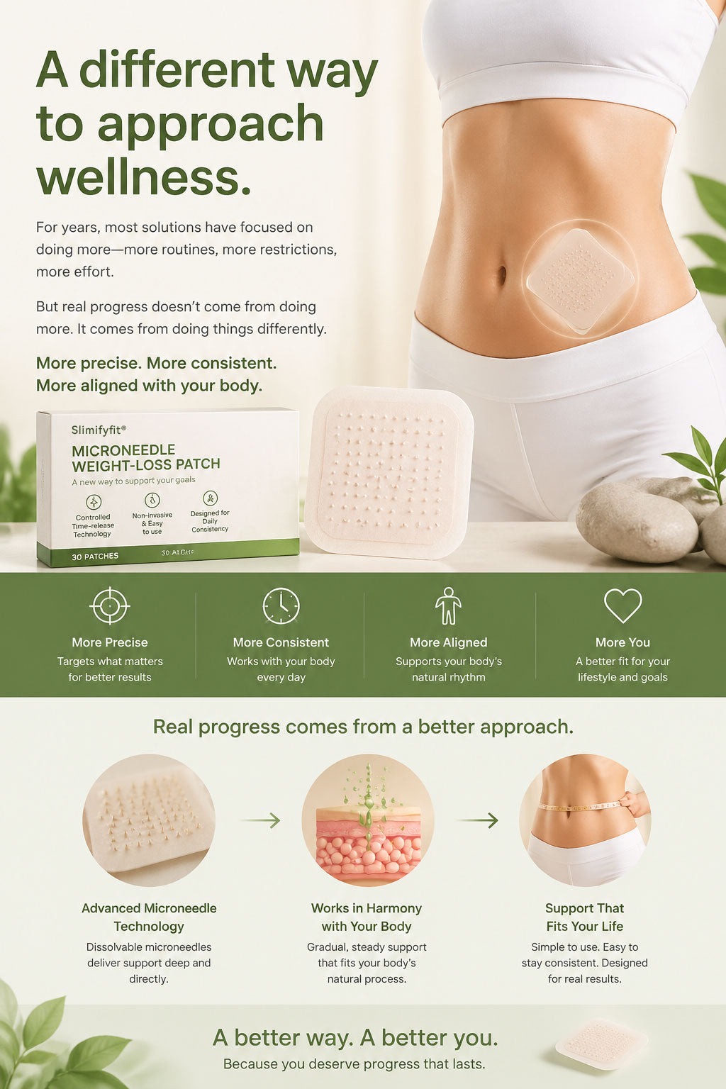 🆕🏆✨Slimifyfit® 10-in-1 Nano Microneedle Patch（Bestseller）