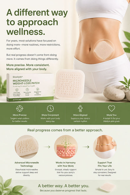 🆕🏆✨Slimifyfit® 10-in-1 Nano Microneedle Patch（Bestseller）