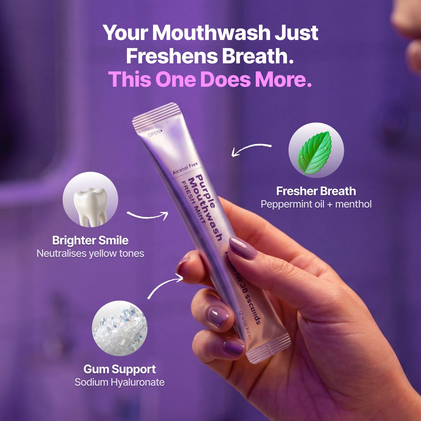 Slimifyfit™ Purple Mouth Wash