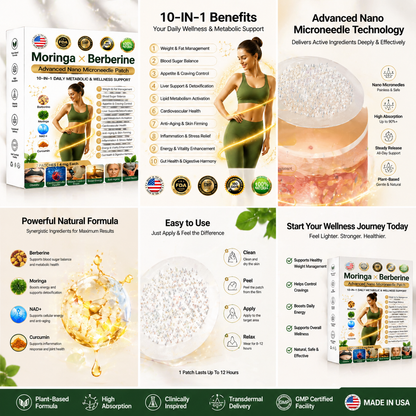 🆕🏆✨Slimifyfit® 10-in-1 Nano Microneedle Patch（Bestseller）