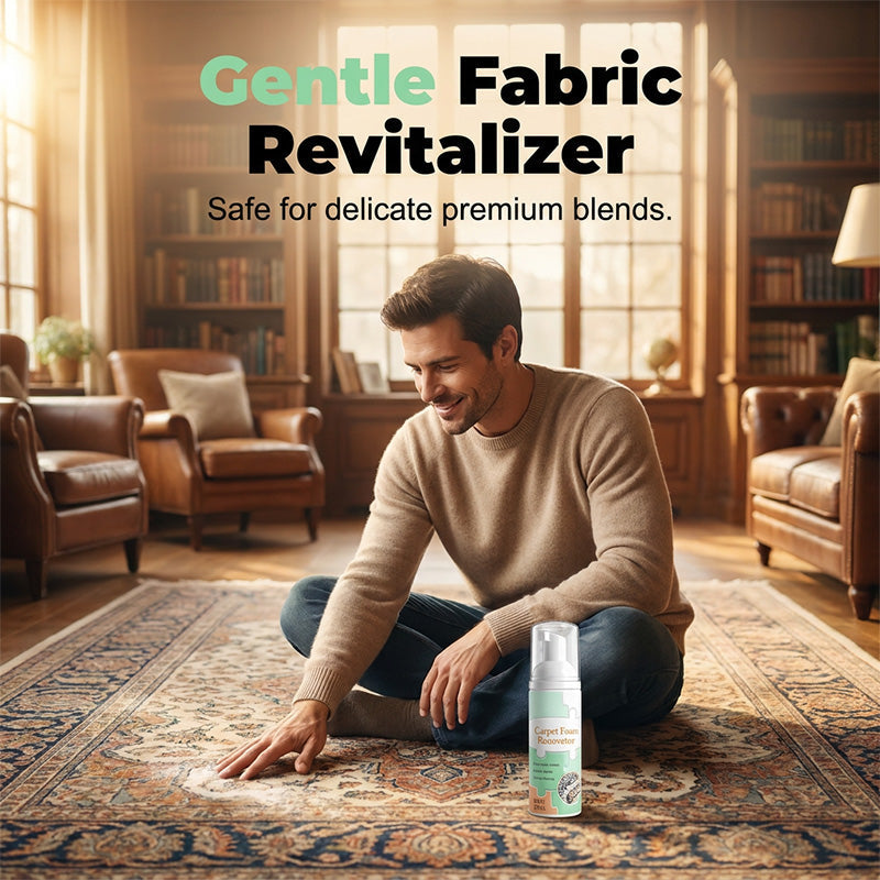 🔥Limited Time Promotion 76% OFF🔥Waterless Carpet Foam Stain Remover with Towel