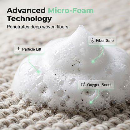 🔥Limited Time Promotion 76% OFF🔥Waterless Carpet Foam Stain Remover with Towel