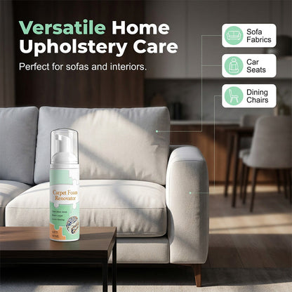 🔥Limited Time Promotion 76% OFF🔥Waterless Carpet Foam Stain Remover with Towel
