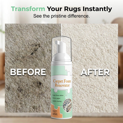 🔥Limited Time Promotion 76% OFF🔥Waterless Carpet Foam Stain Remover with Towel