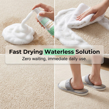 🔥Limited Time Promotion 76% OFF🔥Waterless Carpet Foam Stain Remover with Towel